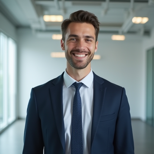 Bir adam, klima ünitesinin önünde duruyor.