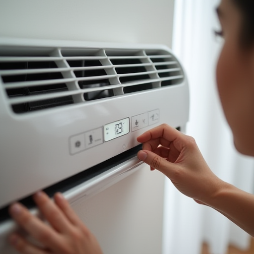 Klima sıcaklığını ayarlama.