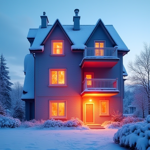 Eşitsiz ısı dağılımına sahip bir yapı.