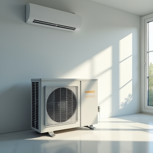 İnverter teknolojisine sahip, modern klima.