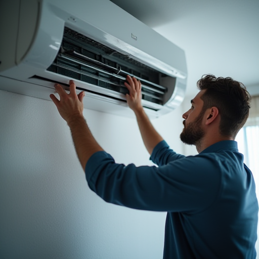 Profesyonel klima temizliği.