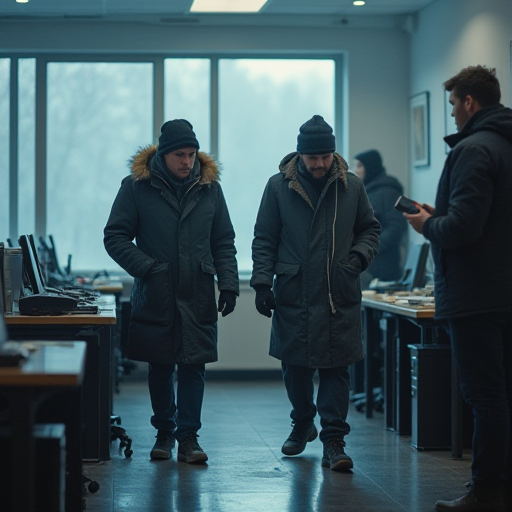 Soğuk ofis ortamı ve mutsuz çalışanlar.