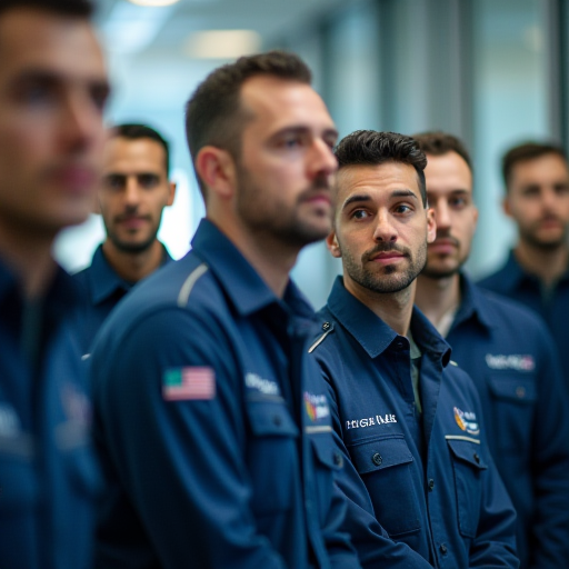 Bulat İklimlendirme'nin bir grup teknikeri.