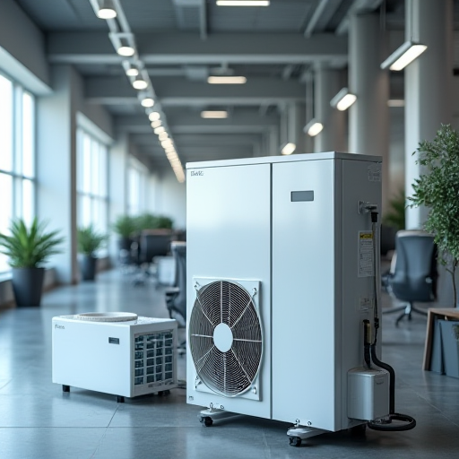 VRF sistemi neden arızalanır? | VRF Sistemleri Neden Modern bir ofiste iyi bakımı yapılmış bir VRF sistemi.