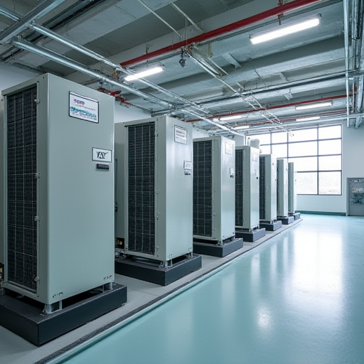 Bir Ticari Binada VRF Sistem Kurulumu.