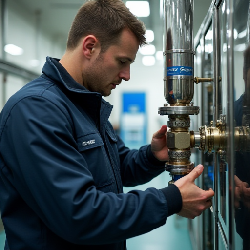 Besleme suyu vanasının kontrol edilmesi.